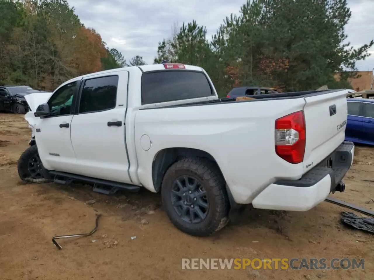 2 Photograph of a damaged car 5TFEY5F13MX280795 TOYOTA TUNDRA 2021