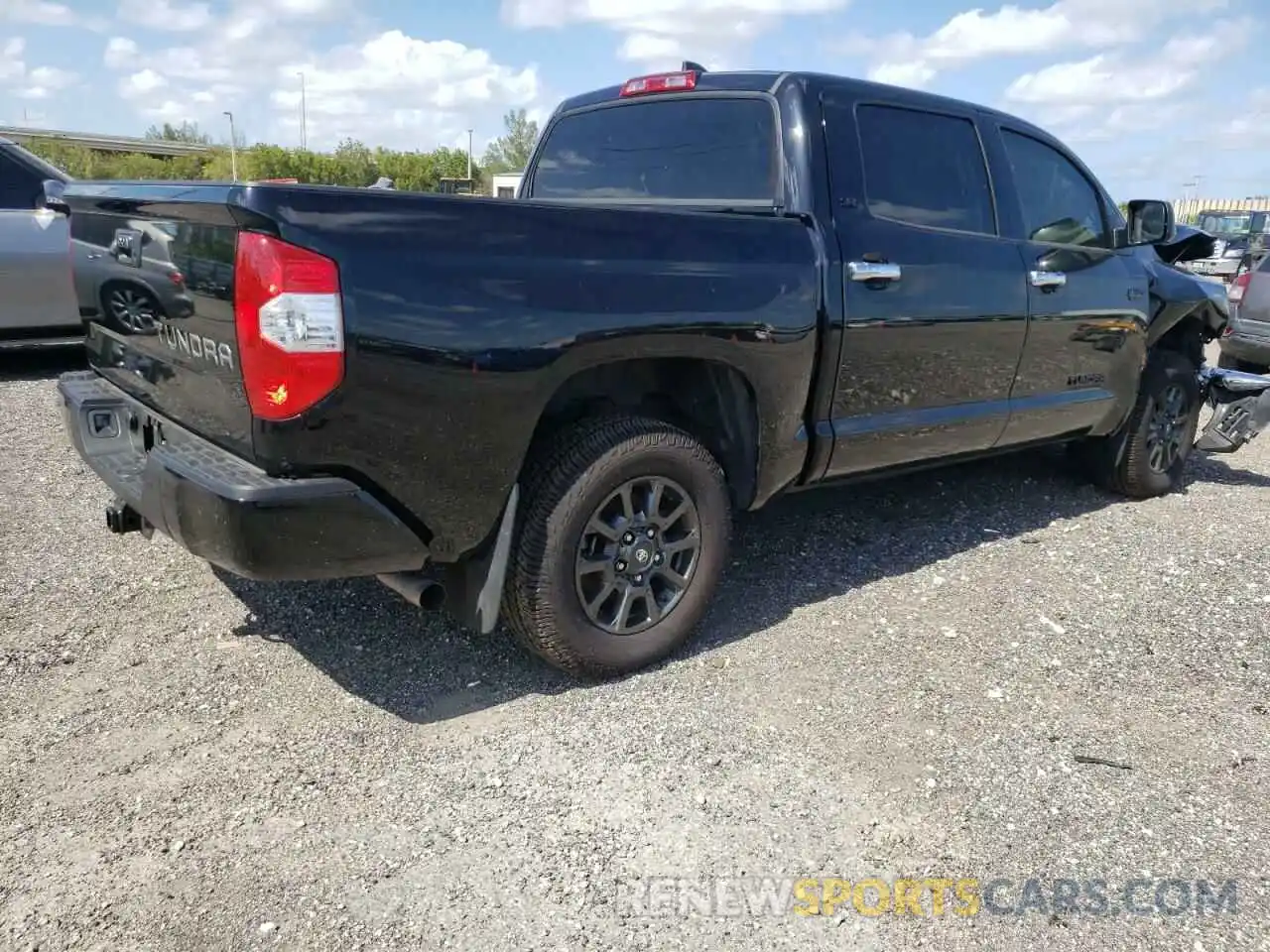 4 Photograph of a damaged car 5TFEY5F14MX289361 TOYOTA TUNDRA 2021