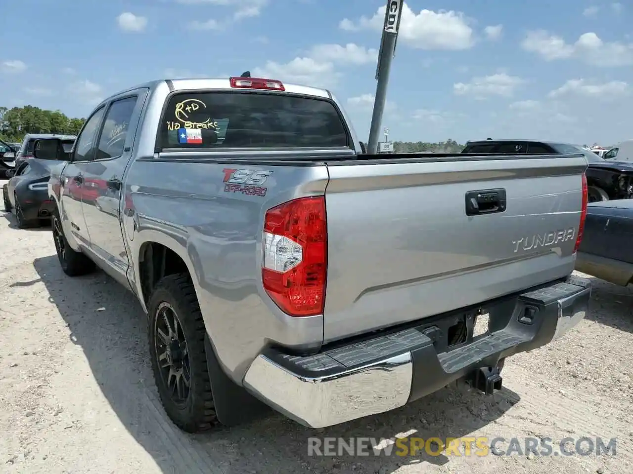 3 Photograph of a damaged car 5TFEY5F14MX297248 TOYOTA TUNDRA 2021