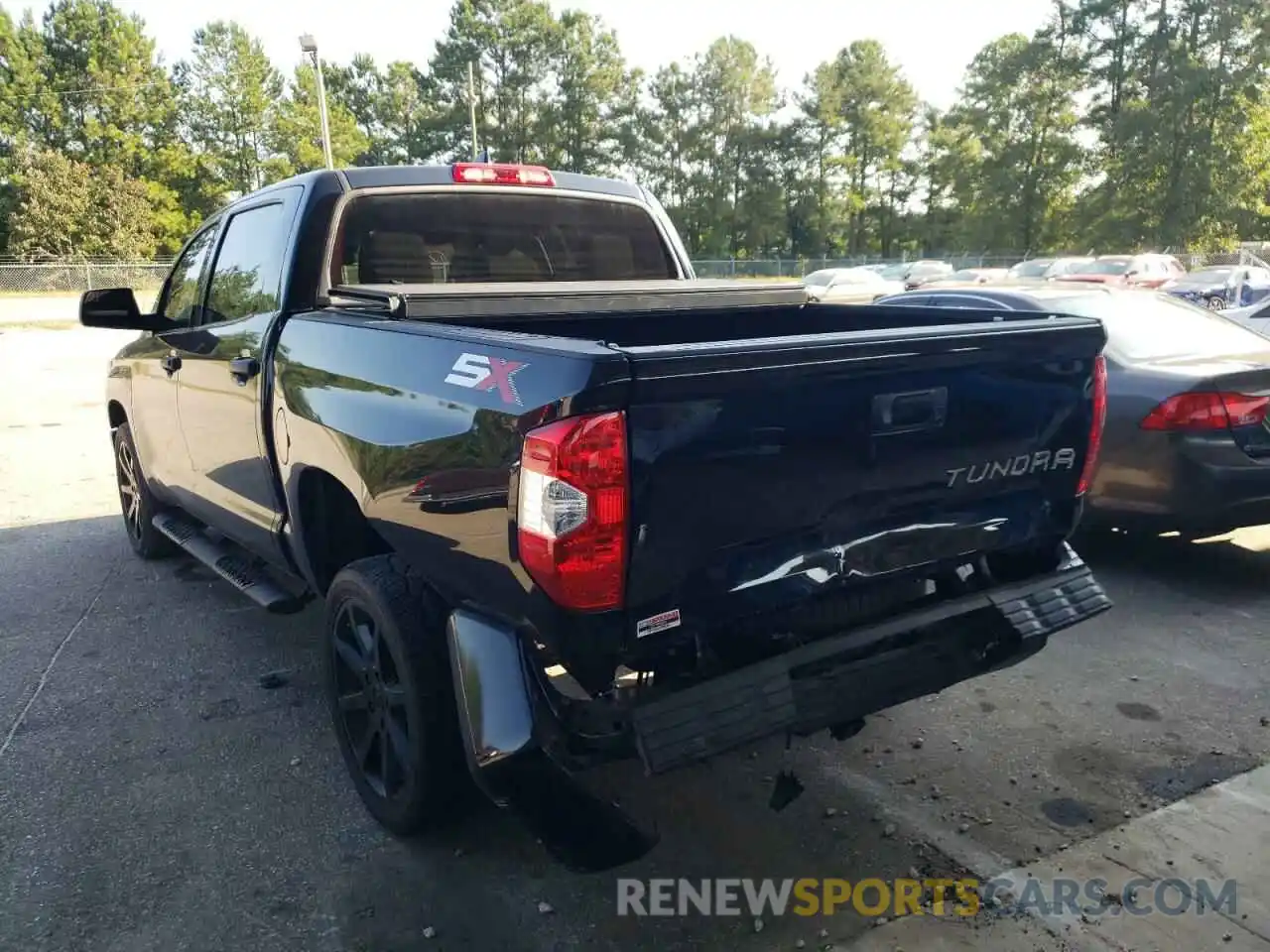 3 Photograph of a damaged car 5TFEY5F15MX287876 TOYOTA TUNDRA 2021