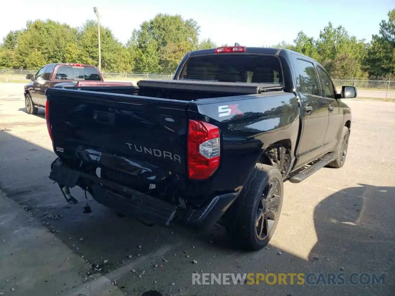 4 Photograph of a damaged car 5TFEY5F15MX287876 TOYOTA TUNDRA 2021