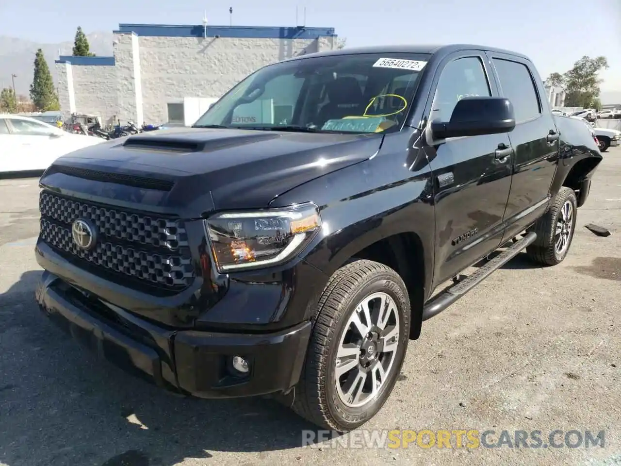 2 Photograph of a damaged car 5TFEY5F15MX288123 TOYOTA TUNDRA 2021