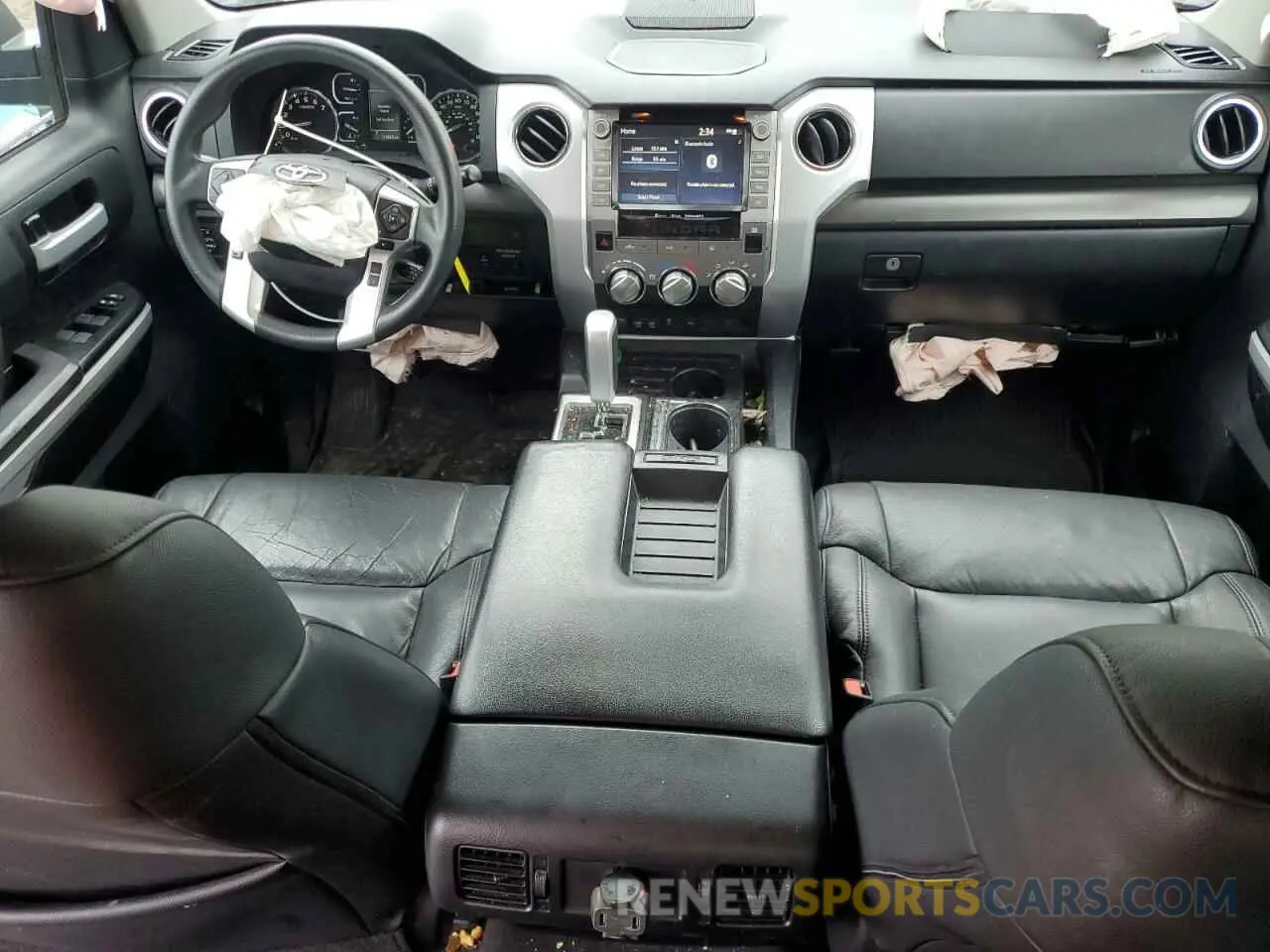 8 Photograph of a damaged car 5TFEY5F15MX298988 TOYOTA TUNDRA 2021