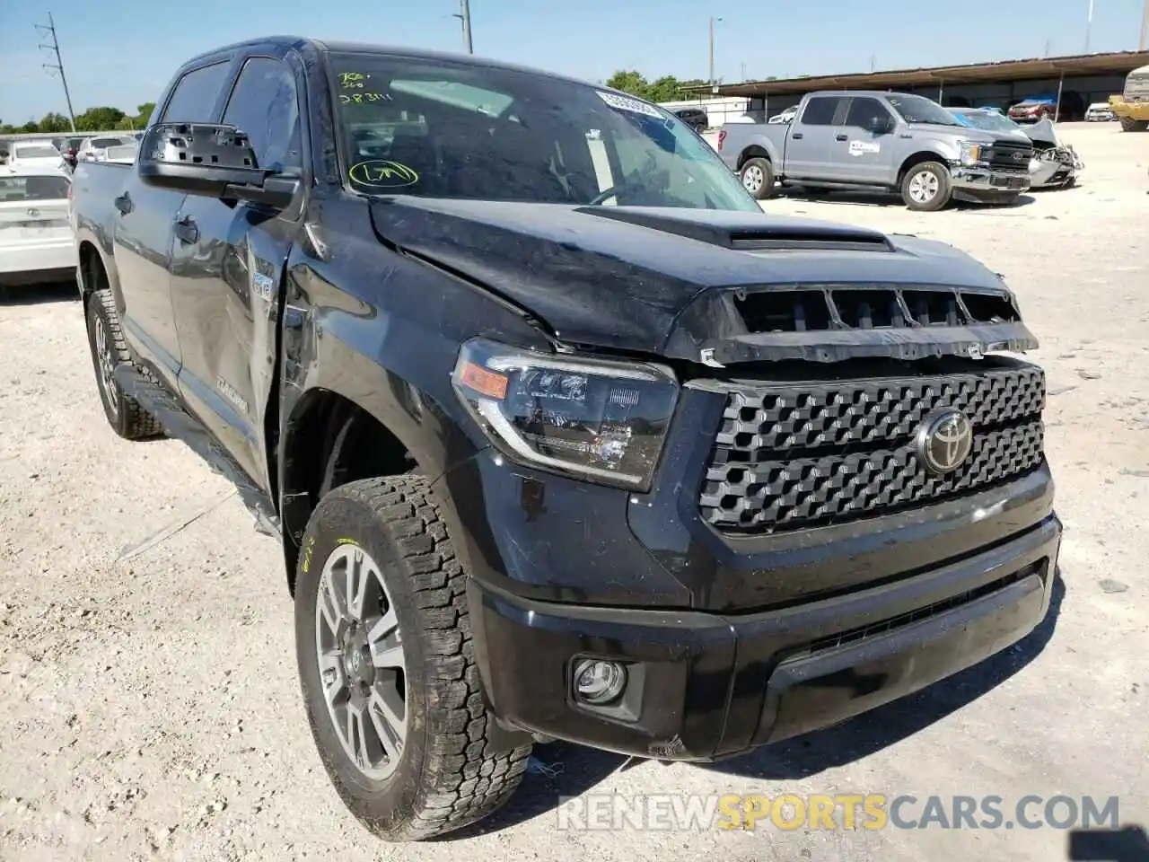 1 Photograph of a damaged car 5TFEY5F16MX283111 TOYOTA TUNDRA 2021