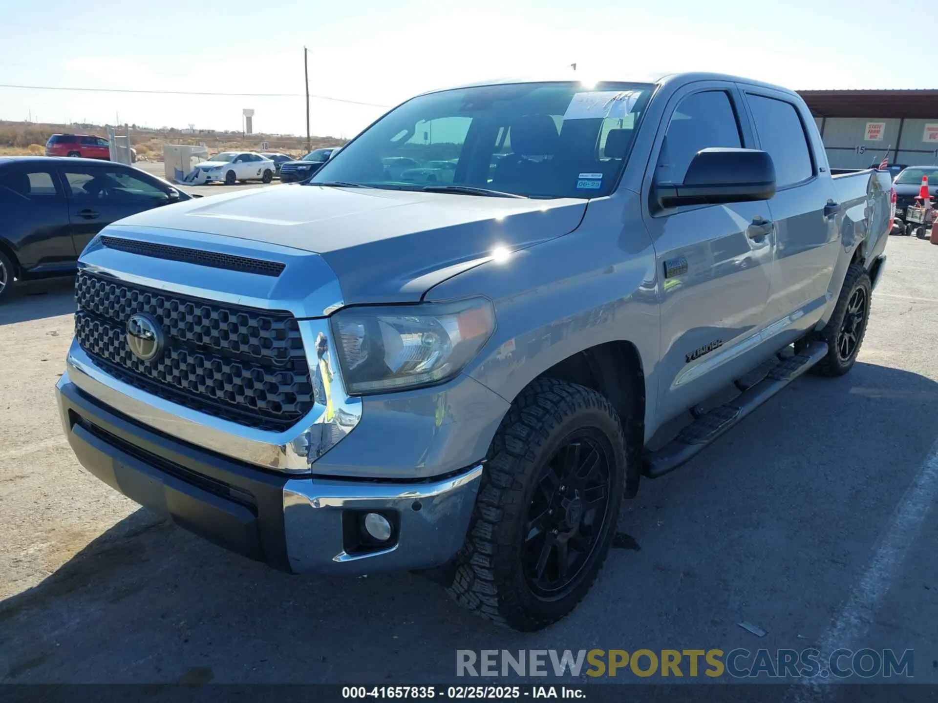2 Photograph of a damaged car 5TFEY5F16MX288776 TOYOTA TUNDRA 2021