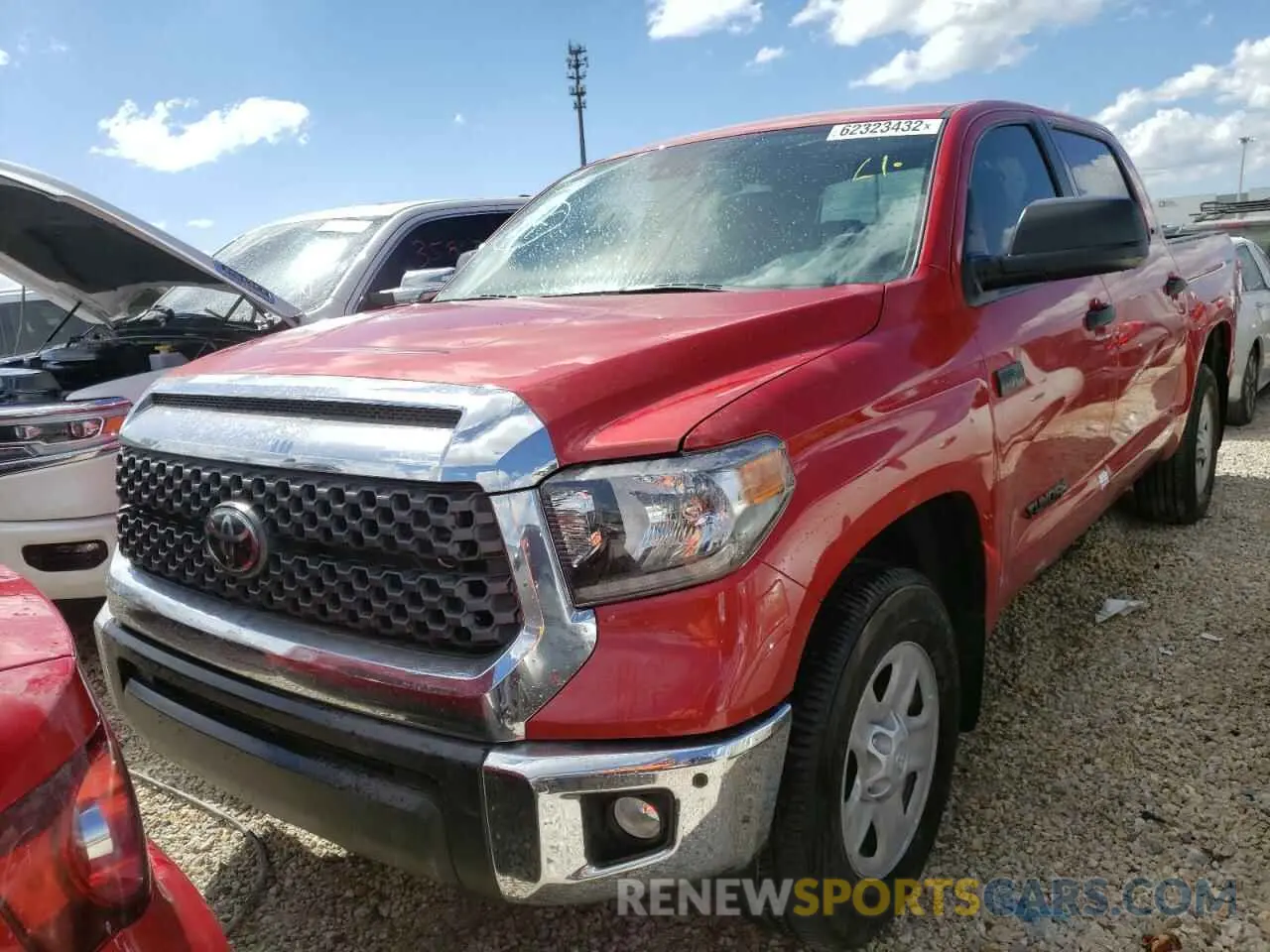 2 Photograph of a damaged car 5TFEY5F16MX290849 TOYOTA TUNDRA 2021