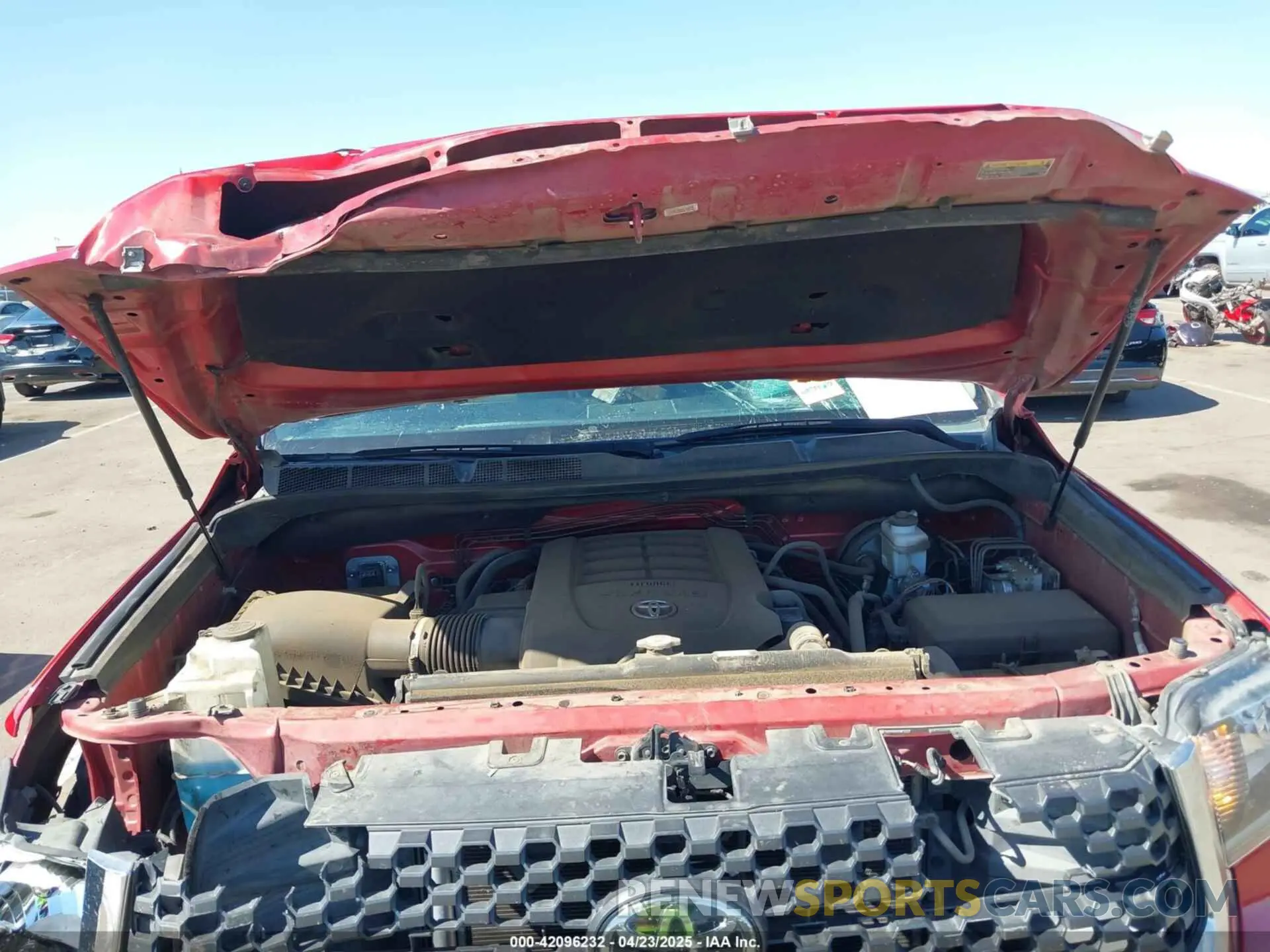 10 Photograph of a damaged car 5TFEY5F16MX291063 TOYOTA TUNDRA 2021