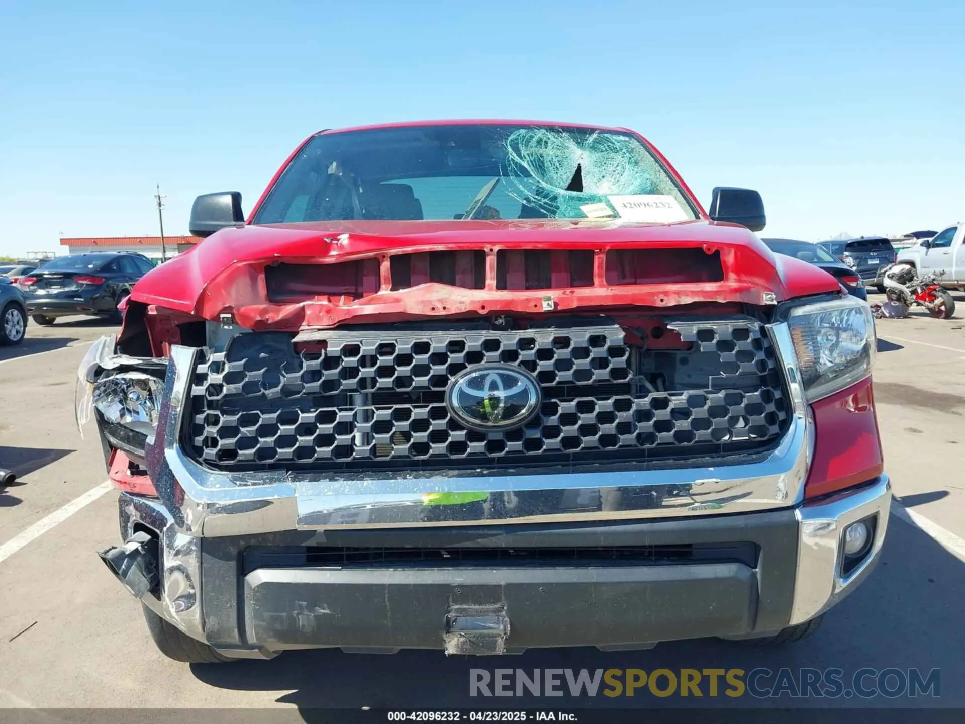 12 Photograph of a damaged car 5TFEY5F16MX291063 TOYOTA TUNDRA 2021