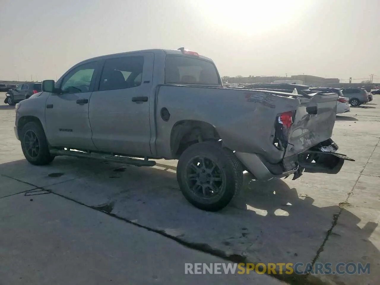 2 Photograph of a damaged car 5TFEY5F16MX294786 TOYOTA TUNDRA 2021