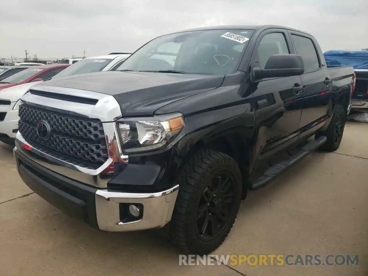 2 Photograph of a damaged car 5TFEY5F17MX272912 TOYOTA TUNDRA 2021