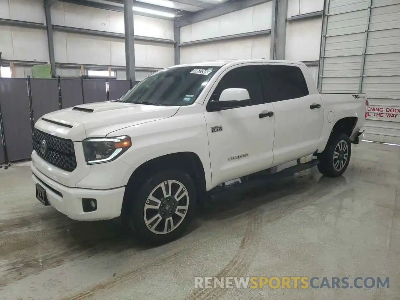 1 Photograph of a damaged car 5TFEY5F17MX273896 TOYOTA TUNDRA 2021