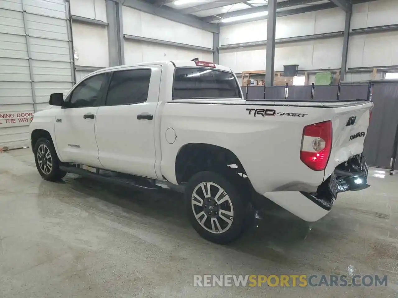 2 Photograph of a damaged car 5TFEY5F17MX273896 TOYOTA TUNDRA 2021