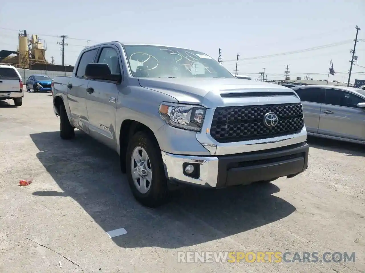 3 Photograph of a damaged car 5TFEY5F17MX280279 TOYOTA TUNDRA 2021