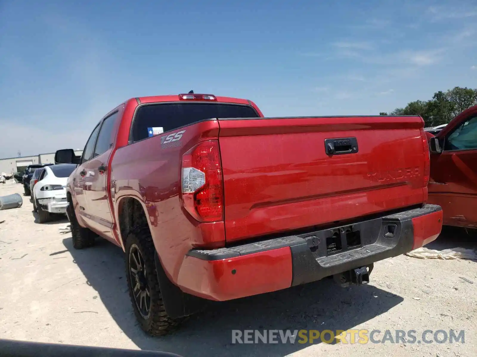 3 Photograph of a damaged car 5TFEY5F17MX283716 TOYOTA TUNDRA 2021