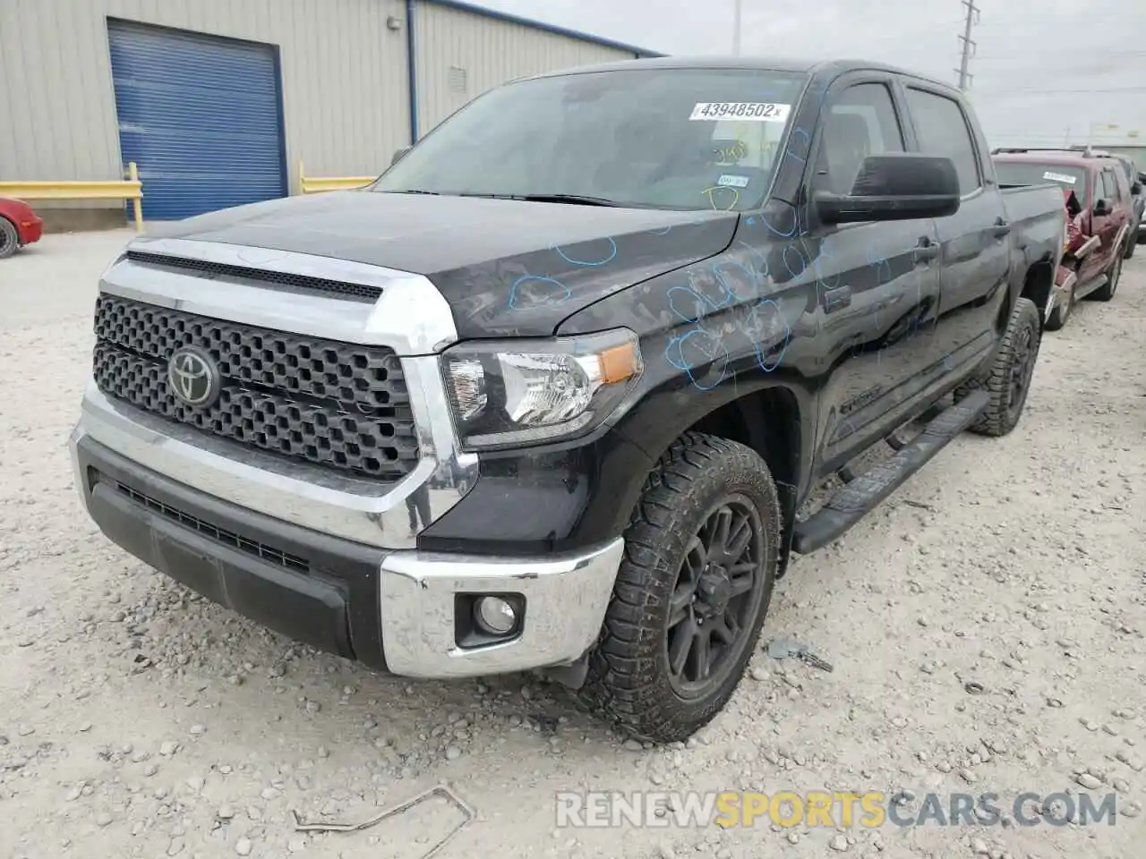 2 Photograph of a damaged car 5TFEY5F17MX290729 TOYOTA TUNDRA 2021