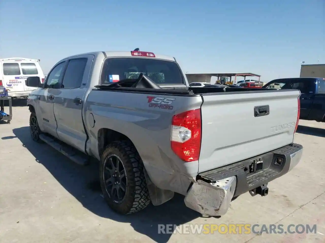 3 Photograph of a damaged car 5TFEY5F18MX285927 TOYOTA TUNDRA 2021