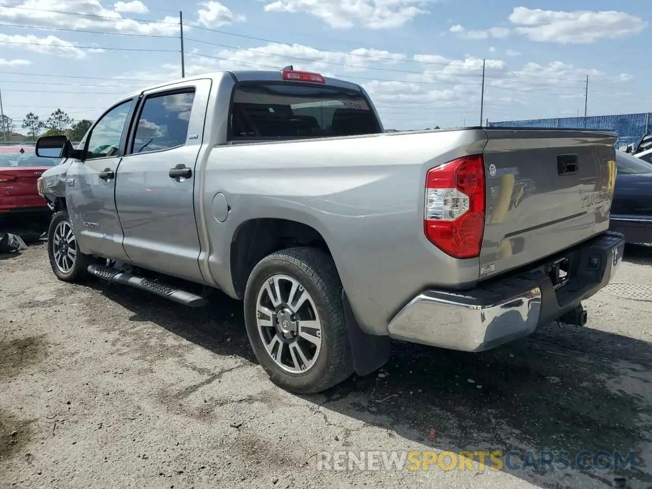 2 Photograph of a damaged car 5TFEY5F18MX286334 TOYOTA TUNDRA 2021