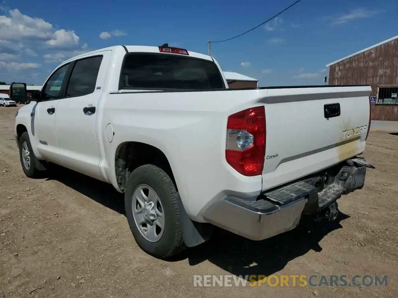 3 Photograph of a damaged car 5TFEY5F18MX290884 TOYOTA TUNDRA 2021