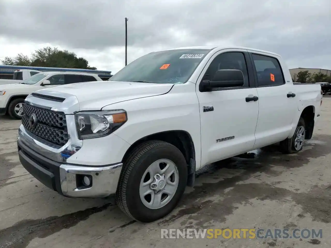 1 Photograph of a damaged car 5TFEY5F19MX286259 TOYOTA TUNDRA 2021