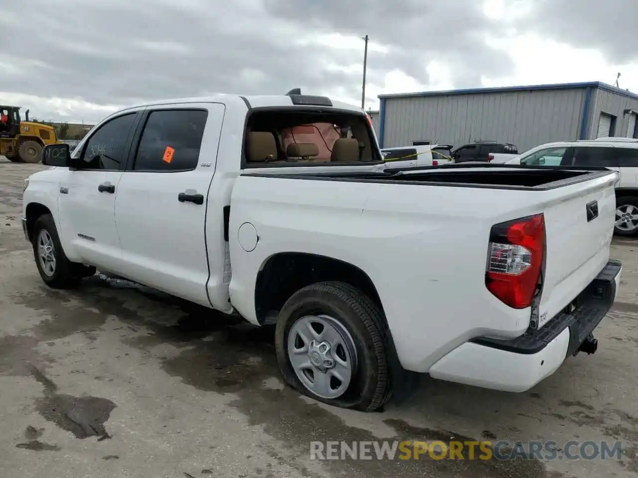 2 Photograph of a damaged car 5TFEY5F19MX286259 TOYOTA TUNDRA 2021