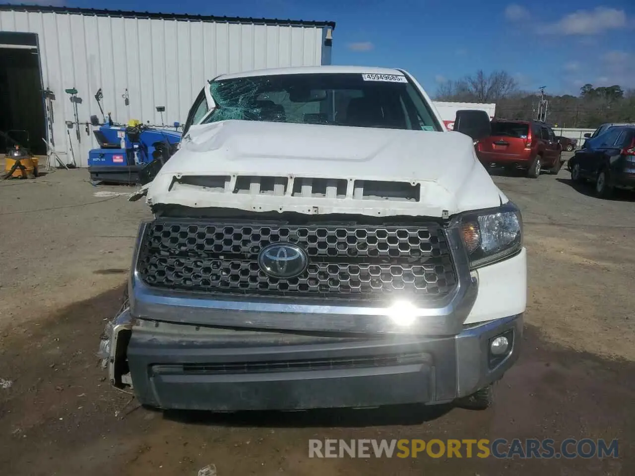 5 Photograph of a damaged car 5TFEY5F1XMX294497 TOYOTA TUNDRA 2021