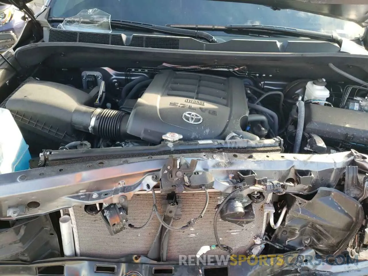 12 Photograph of a damaged car 5TFFY5F15MX281354 TOYOTA TUNDRA 2021