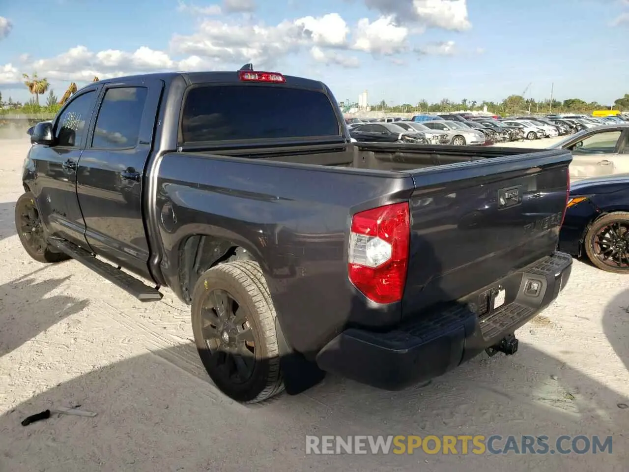 2 Photograph of a damaged car 5TFFY5F15MX281354 TOYOTA TUNDRA 2021