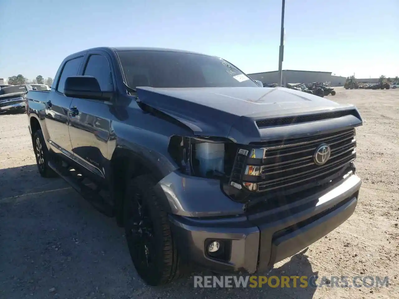 1 Photograph of a damaged car 5TFFY5F16MX285624 TOYOTA TUNDRA 2021