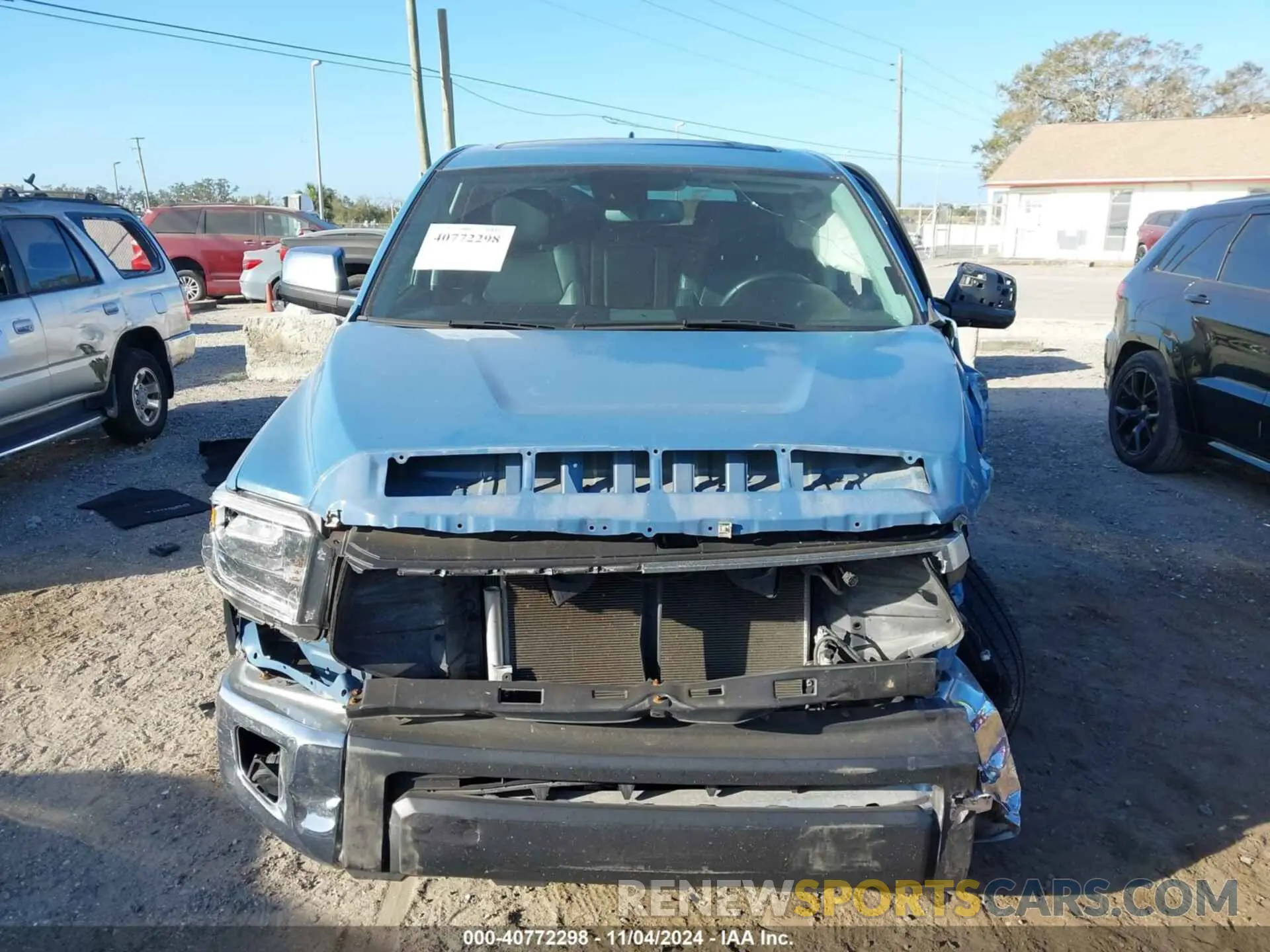 12 Photograph of a damaged car 5TFFY5F18MX275807 TOYOTA TUNDRA 2021