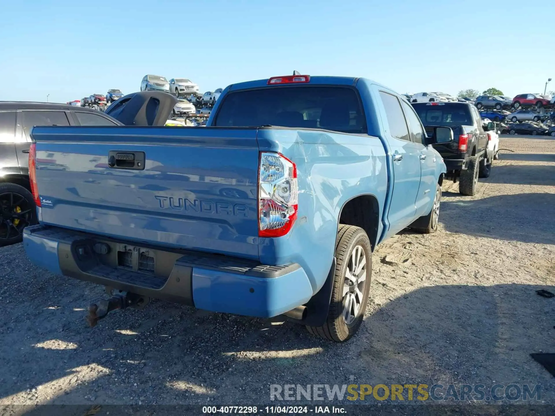 4 Photograph of a damaged car 5TFFY5F18MX275807 TOYOTA TUNDRA 2021