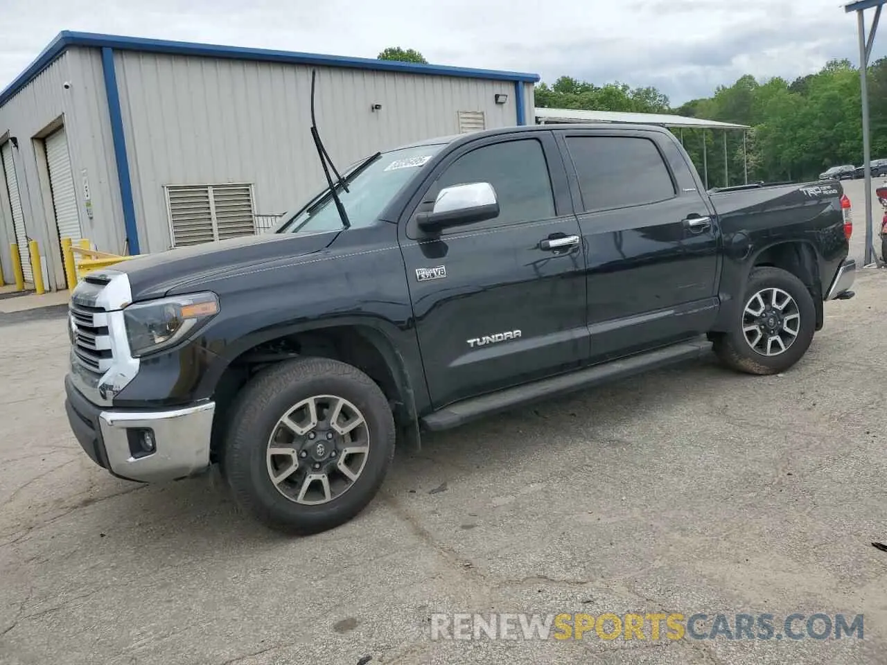 1 Photograph of a damaged car 5TFFY5F19MX275928 TOYOTA TUNDRA 2021