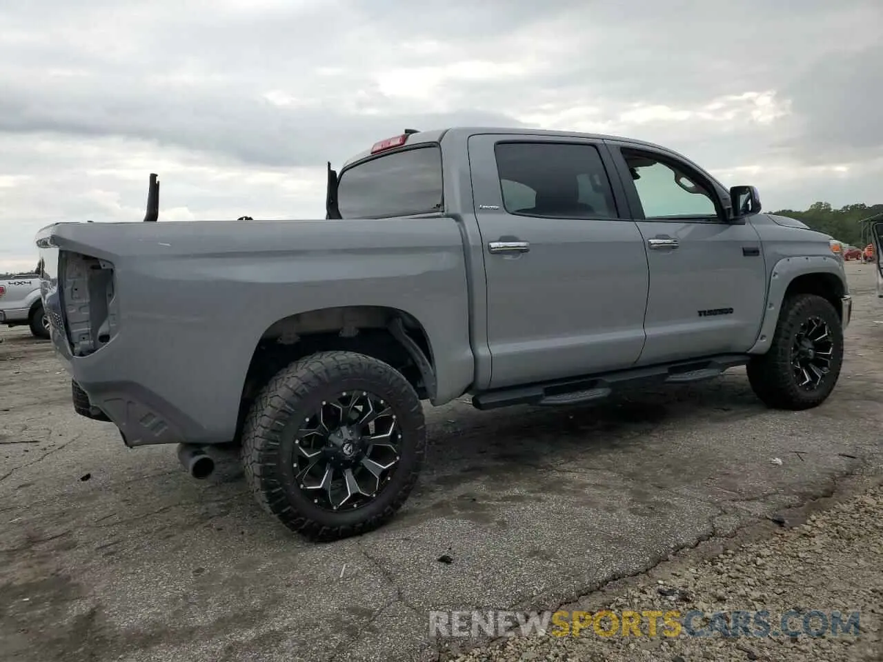 3 Photograph of a damaged car 5TFFY5F19MX292163 TOYOTA TUNDRA 2021
