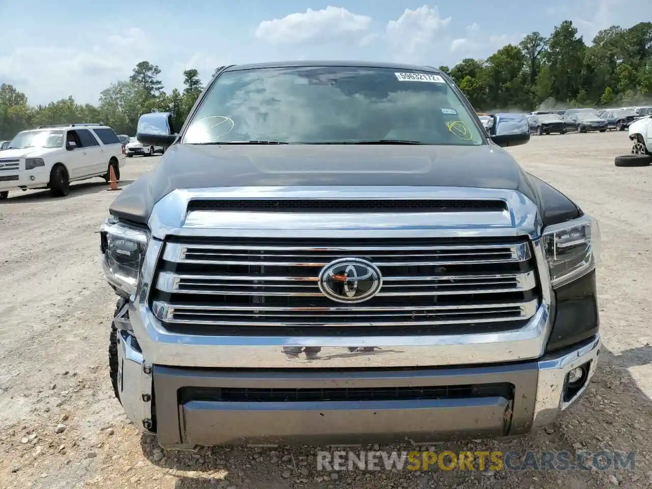 9 Photograph of a damaged car 5TFGY5F11MX295692 TOYOTA TUNDRA 2021