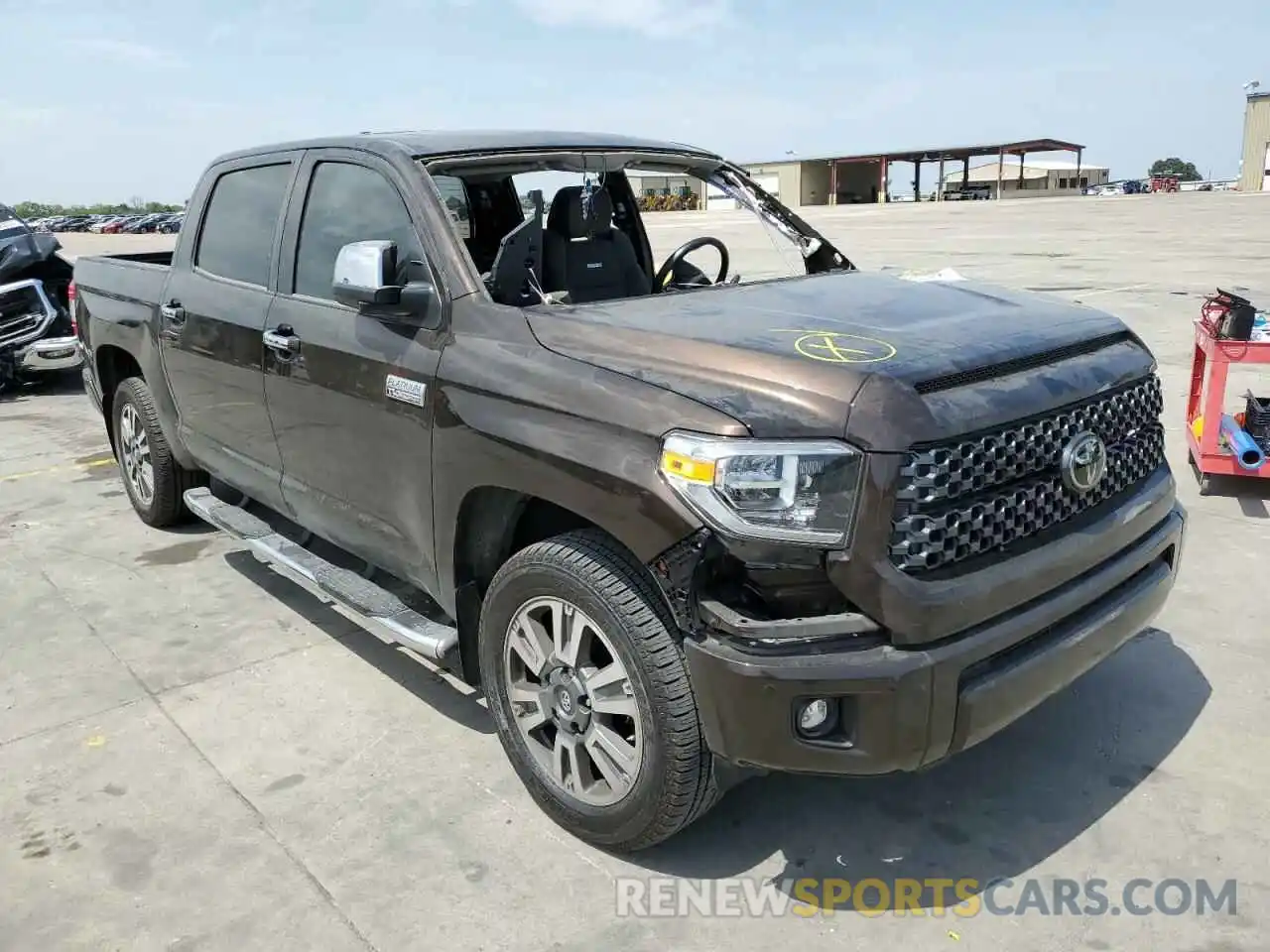 1 Photograph of a damaged car 5TFGY5F14MX279339 TOYOTA TUNDRA 2021