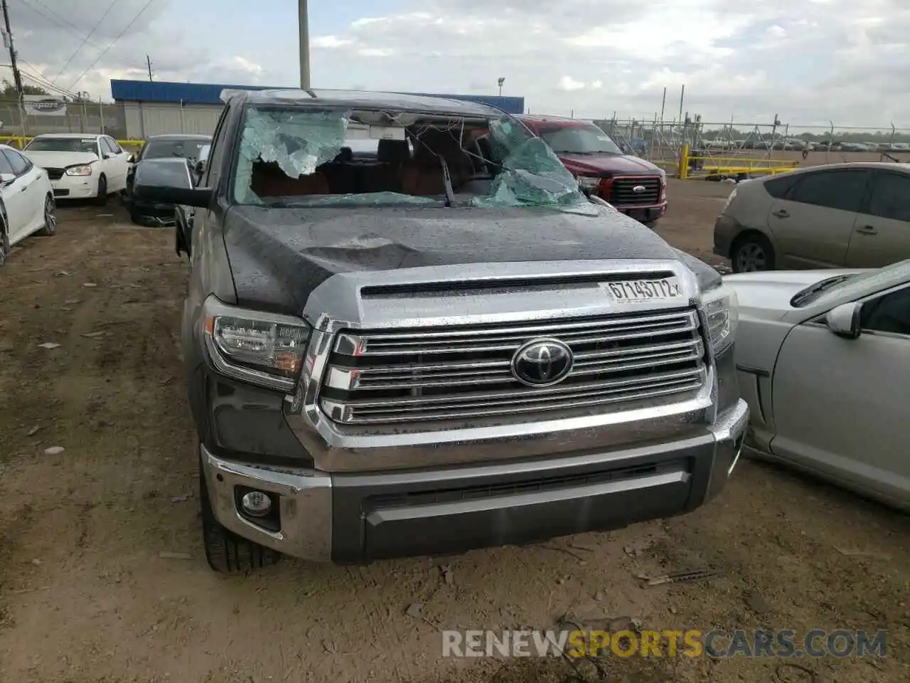 1 Photograph of a damaged car 5TFGY5F17MX278377 TOYOTA TUNDRA 2021