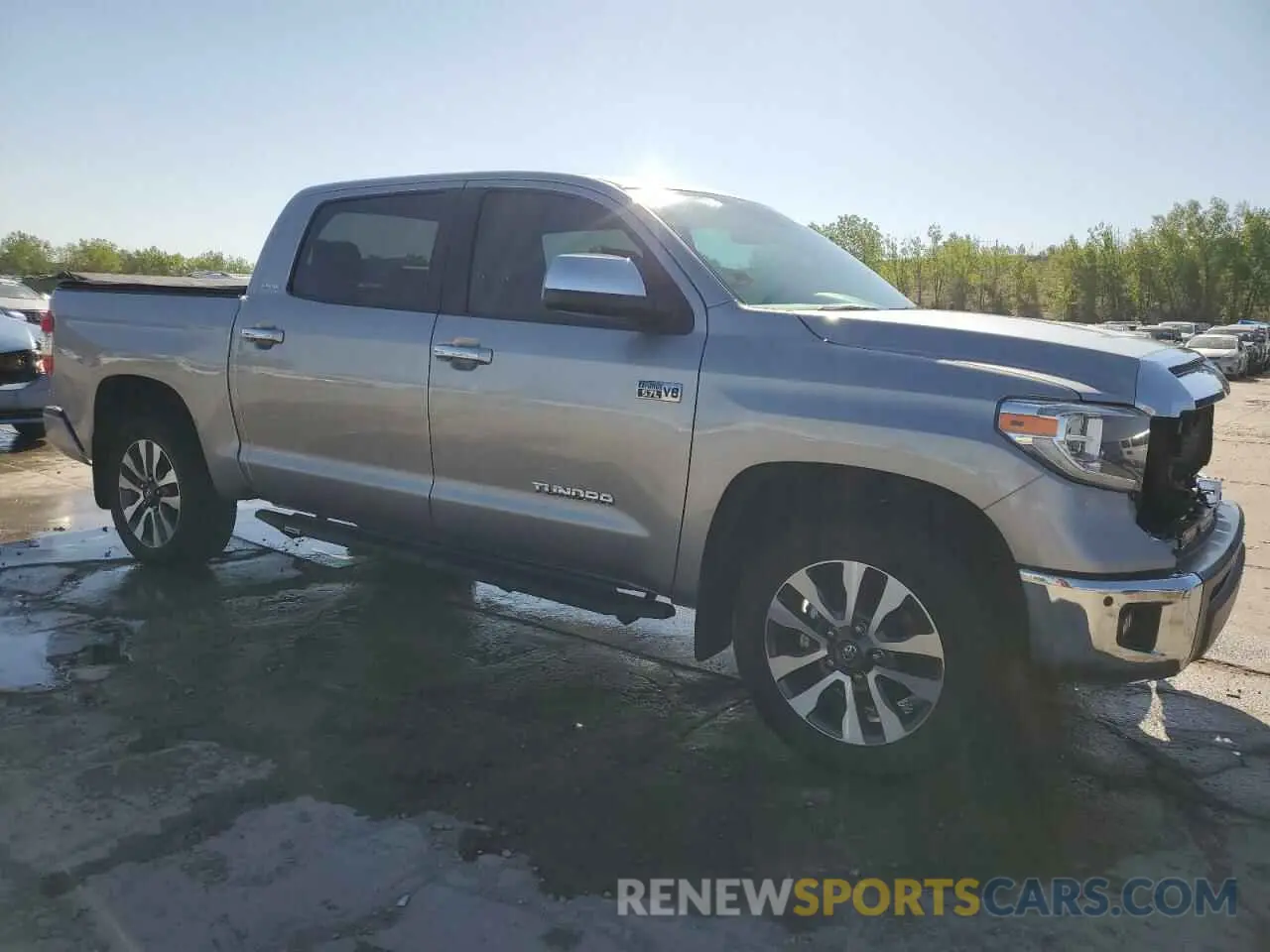 4 Photograph of a damaged car 5TFHY5F10MX002871 TOYOTA TUNDRA 2021