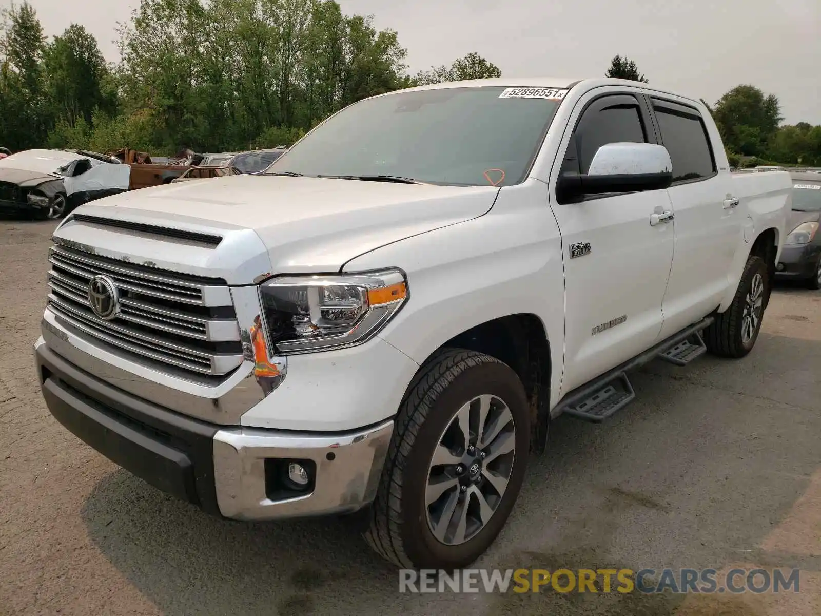 2 Photograph of a damaged car 5TFHY5F10MX003311 TOYOTA TUNDRA 2021