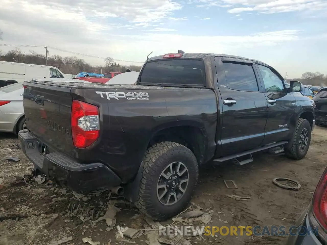 3 Photograph of a damaged car 5TFHY5F10MX013322 TOYOTA TUNDRA 2021