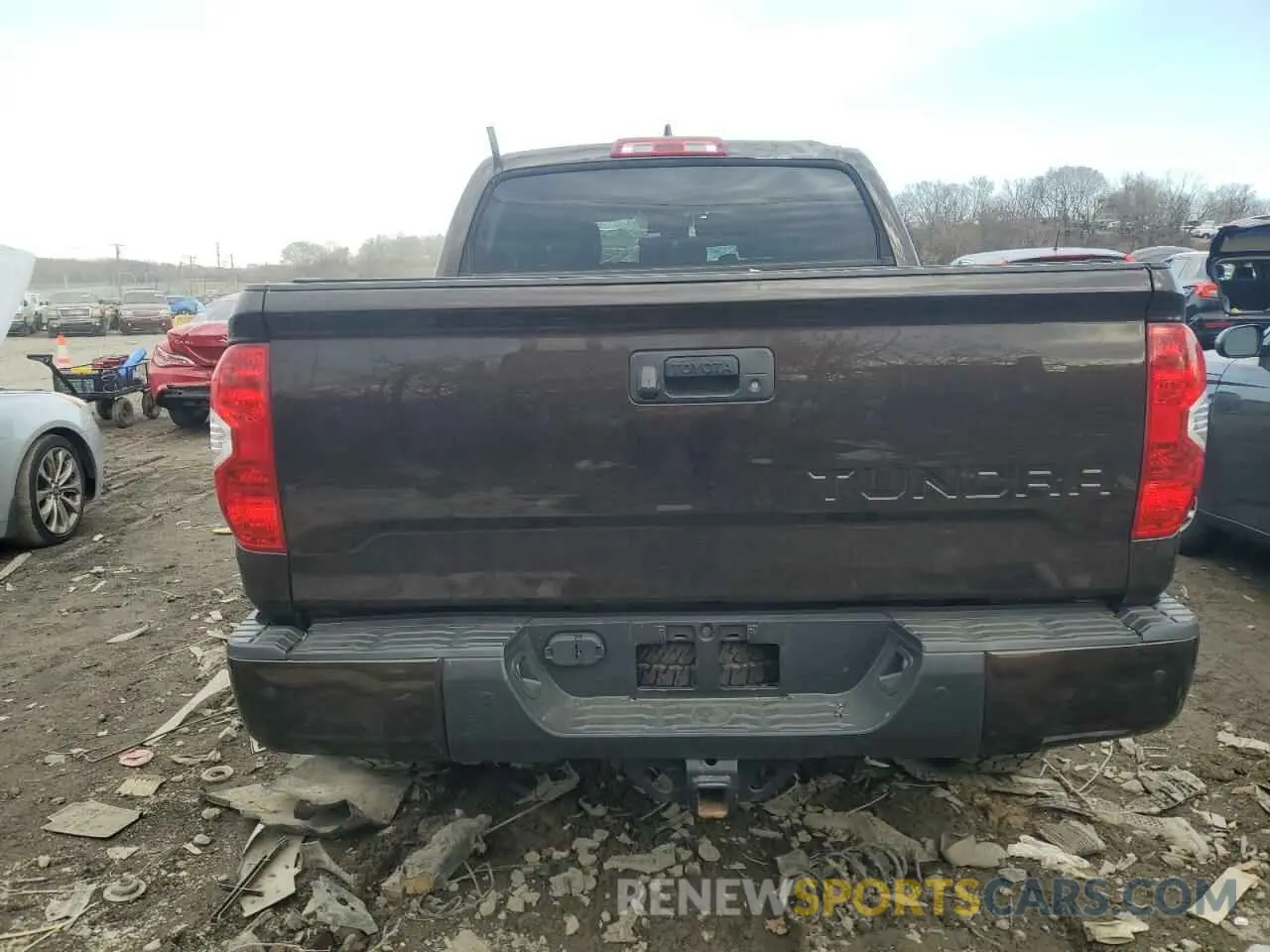 6 Photograph of a damaged car 5TFHY5F10MX013322 TOYOTA TUNDRA 2021