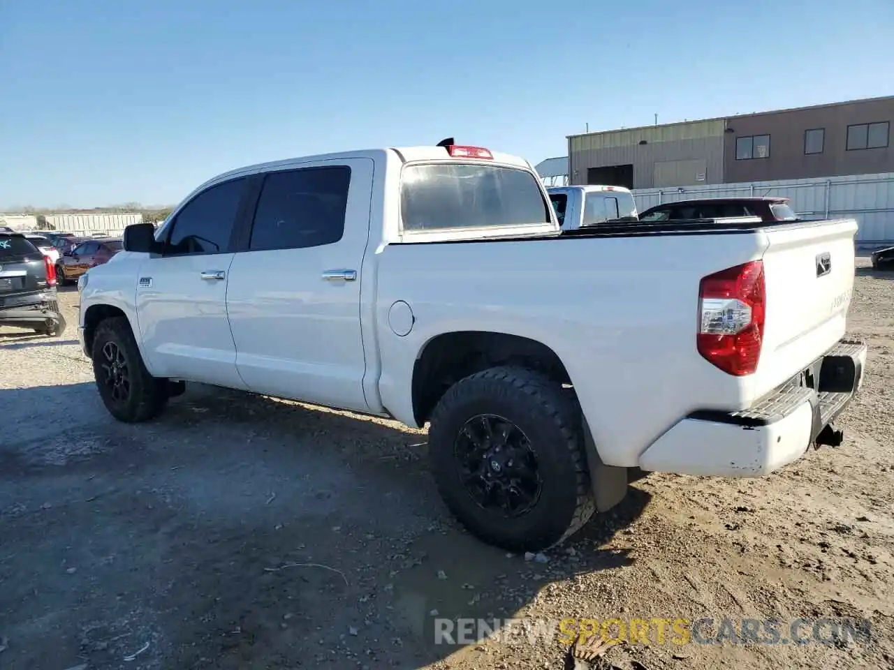 2 Photograph of a damaged car 5TFHY5F10MX037023 TOYOTA TUNDRA 2021