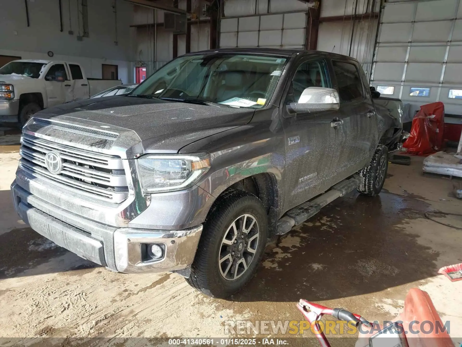 2 Photograph of a damaged car 5TFHY5F11MX011143 TOYOTA TUNDRA 2021