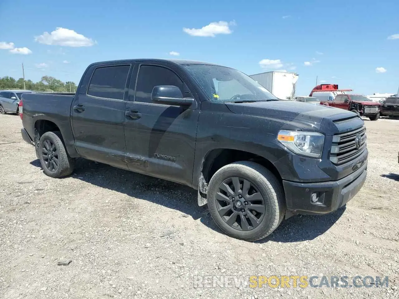 4 Photograph of a damaged car 5TFHY5F11MX028072 TOYOTA TUNDRA 2021