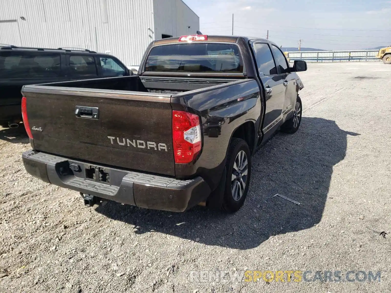 4 Photograph of a damaged car 5TFHY5F12MX984550 TOYOTA TUNDRA 2021