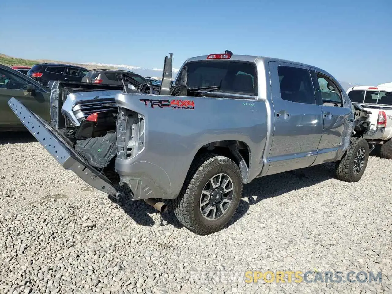 3 Photograph of a damaged car 5TFHY5F13MX007255 TOYOTA TUNDRA 2021