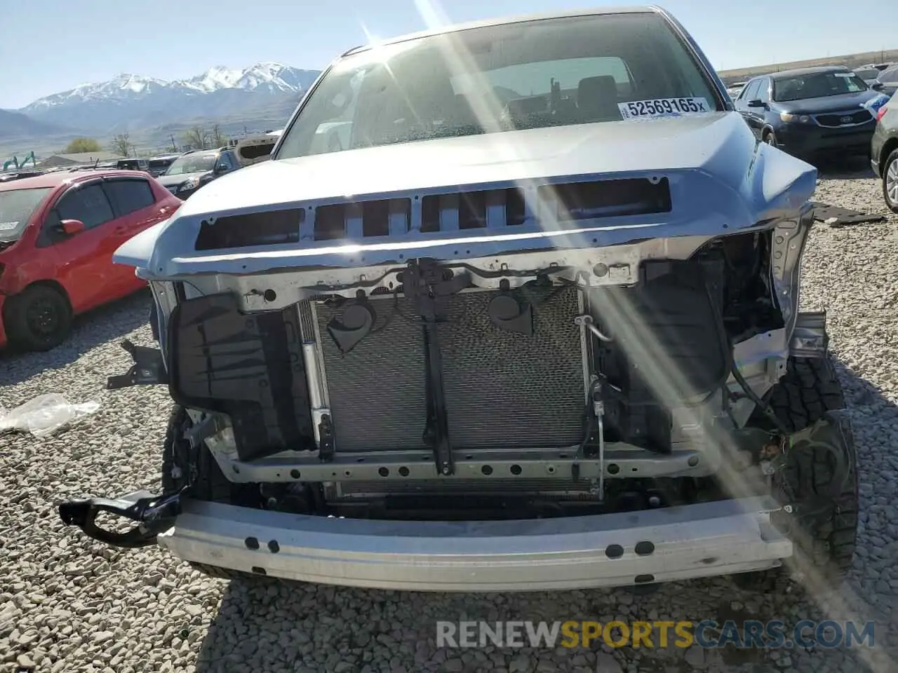 5 Photograph of a damaged car 5TFHY5F13MX007255 TOYOTA TUNDRA 2021