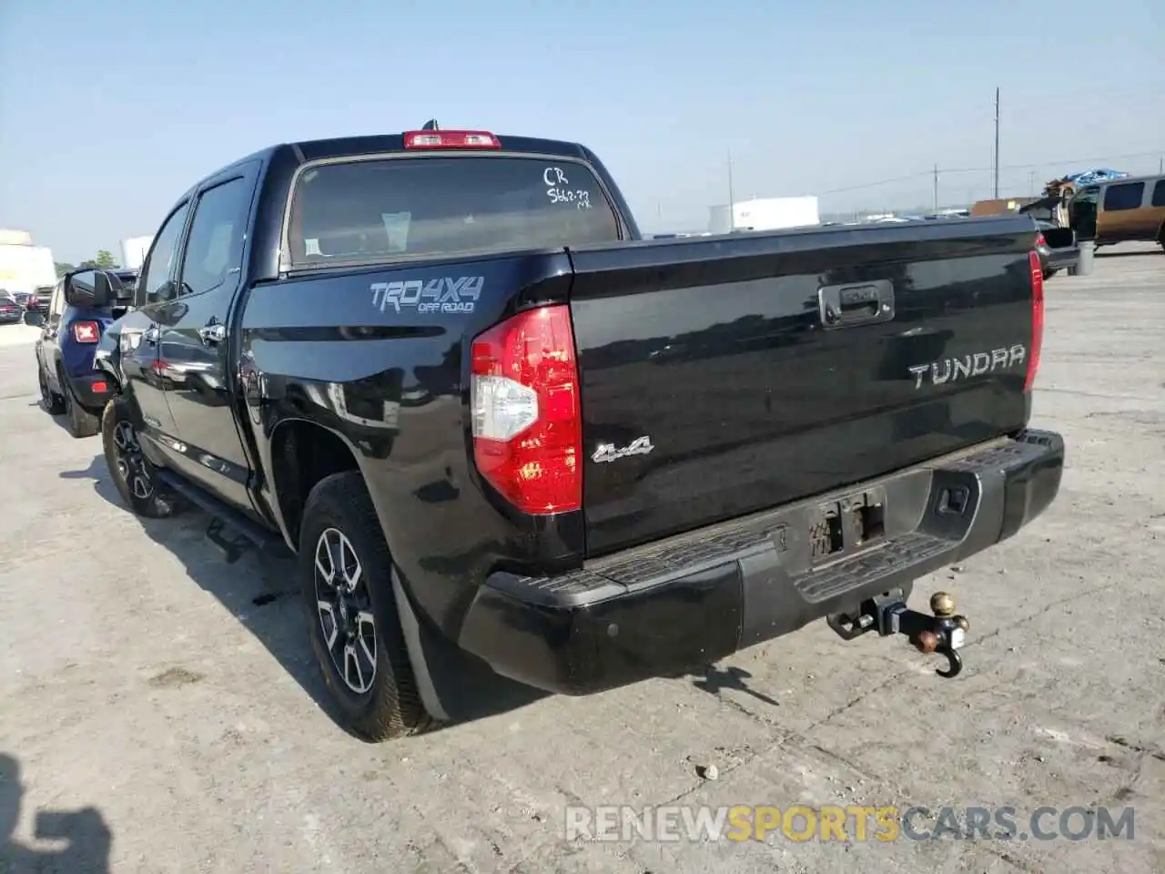 3 Photograph of a damaged car 5TFHY5F13MX036948 TOYOTA TUNDRA 2021