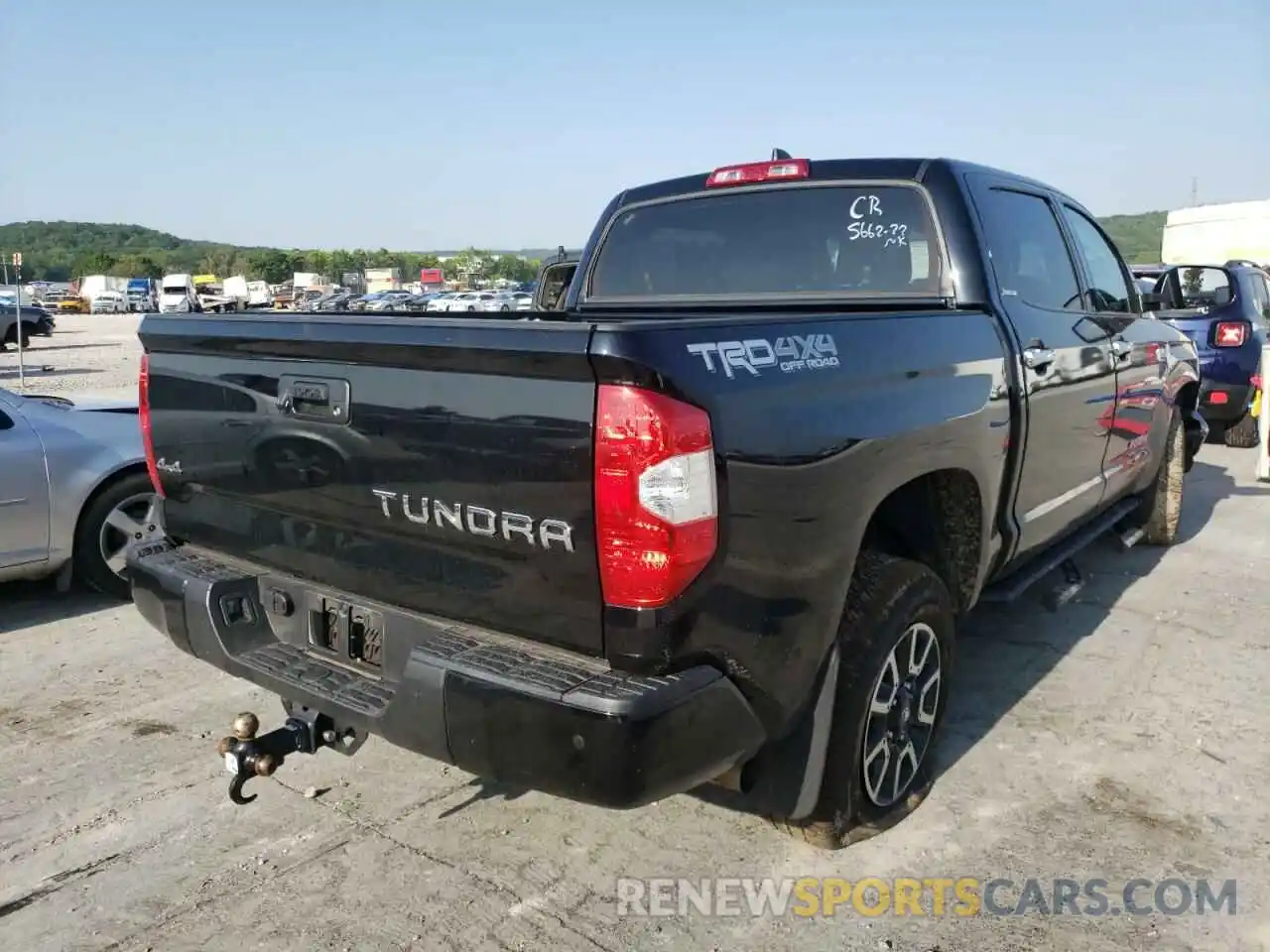 4 Photograph of a damaged car 5TFHY5F13MX036948 TOYOTA TUNDRA 2021