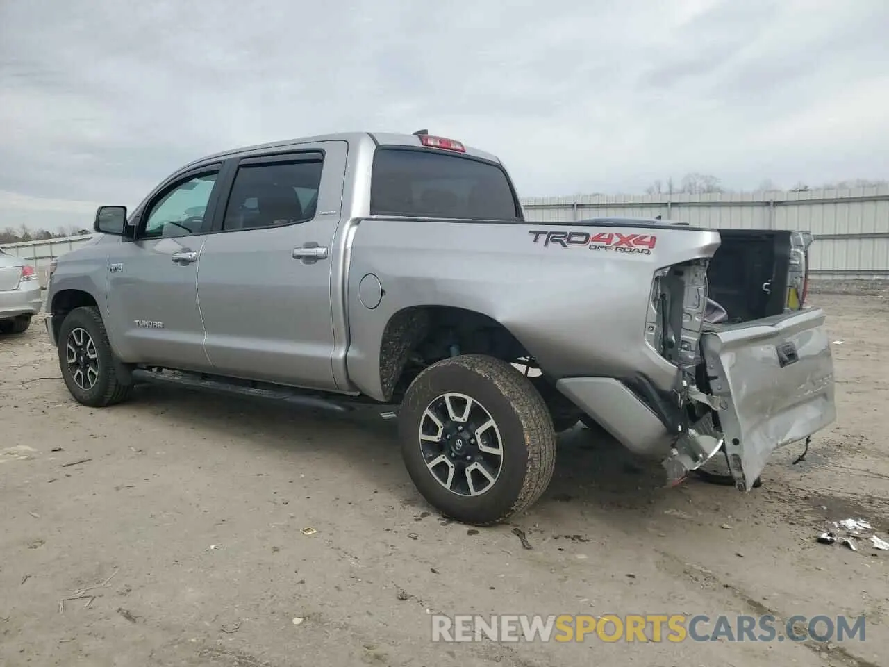 2 Photograph of a damaged car 5TFHY5F14MX985151 TOYOTA TUNDRA 2021