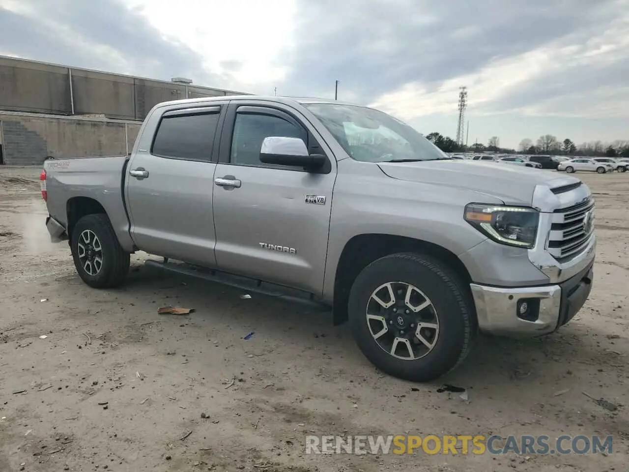 4 Photograph of a damaged car 5TFHY5F14MX985151 TOYOTA TUNDRA 2021
