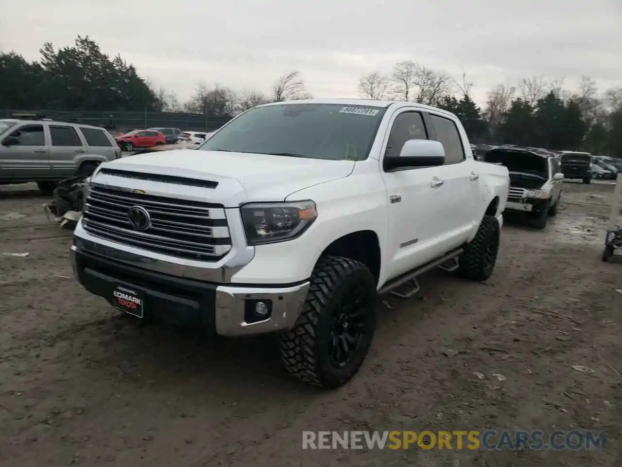 2 Photograph of a damaged car 5TFHY5F14MX994951 TOYOTA TUNDRA 2021